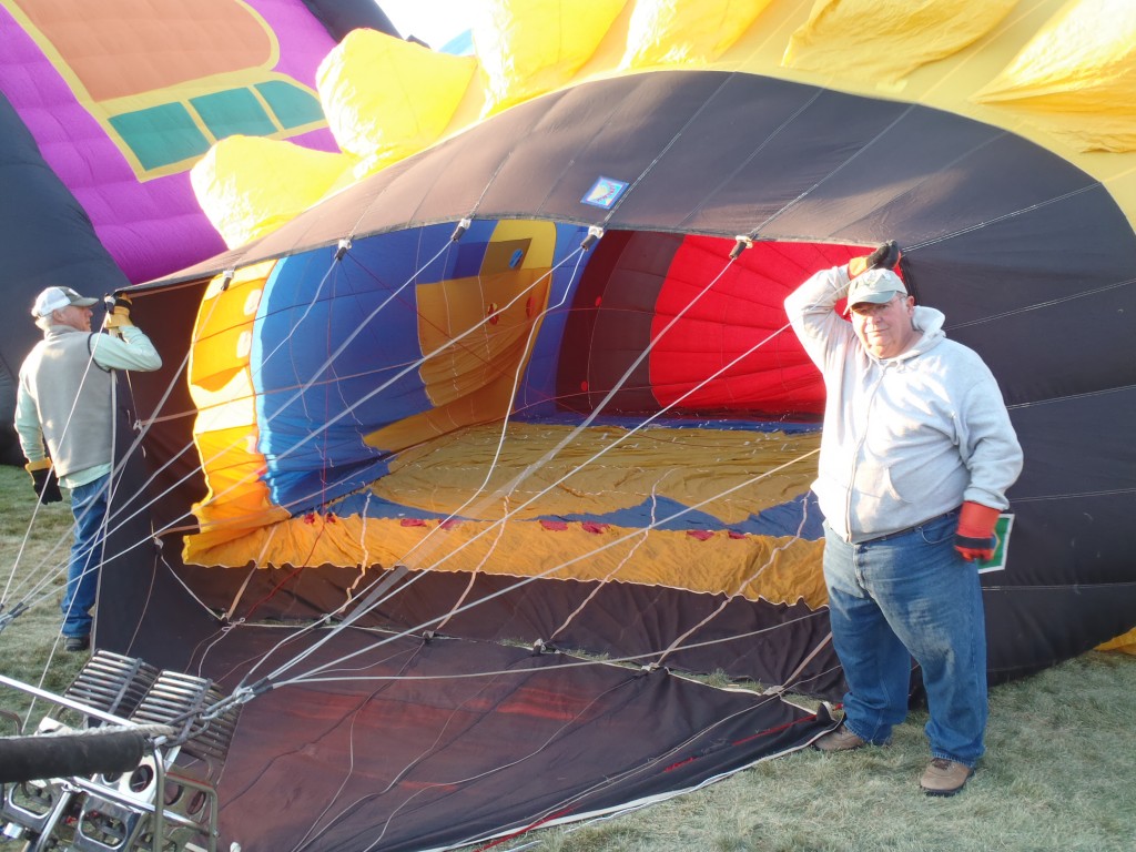 Inflating the Clown Balloon