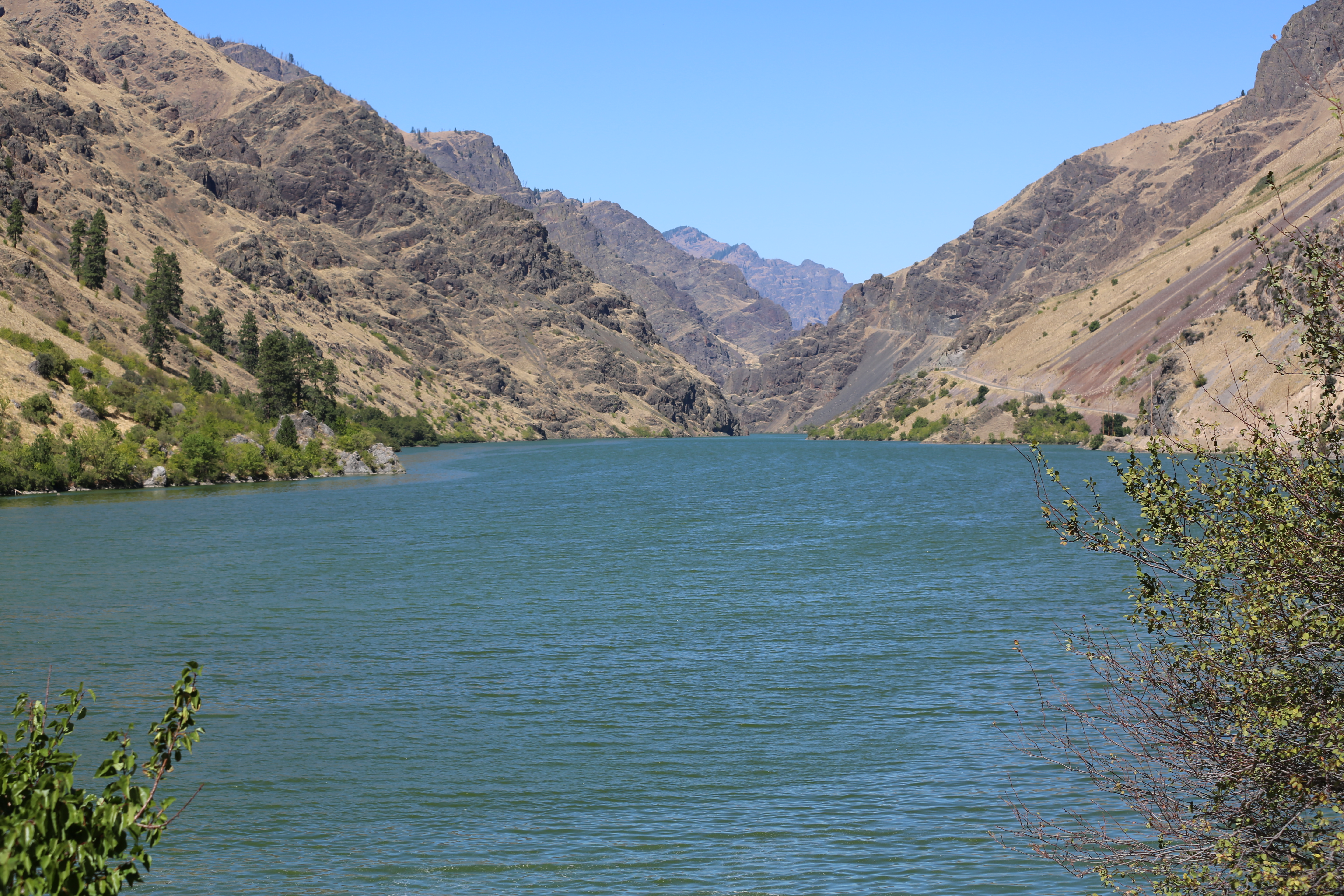 The Snake River in Hells Canyon