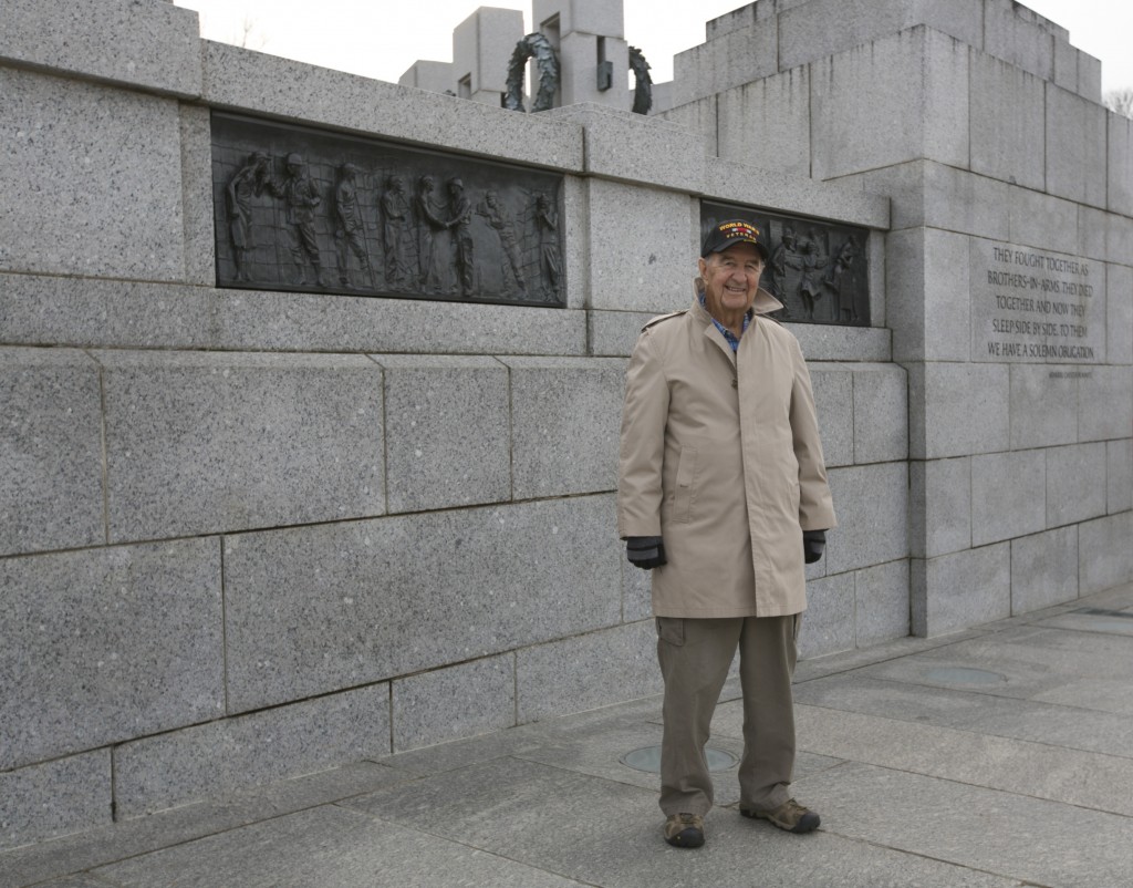 Jack at WWII Memorial