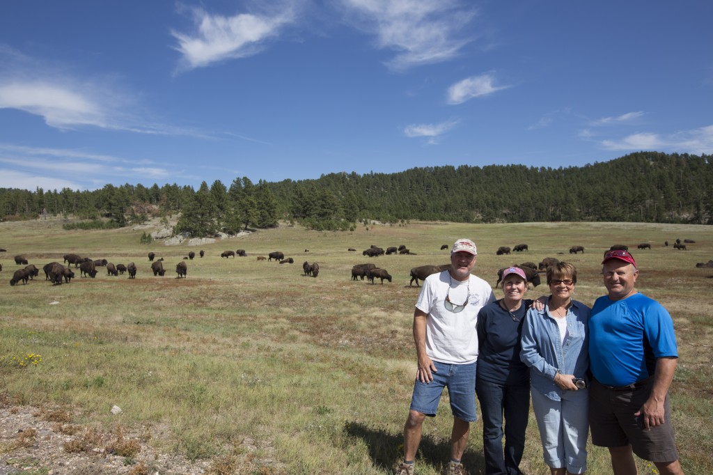 Mark, Judie Betty, Duane and the Herd