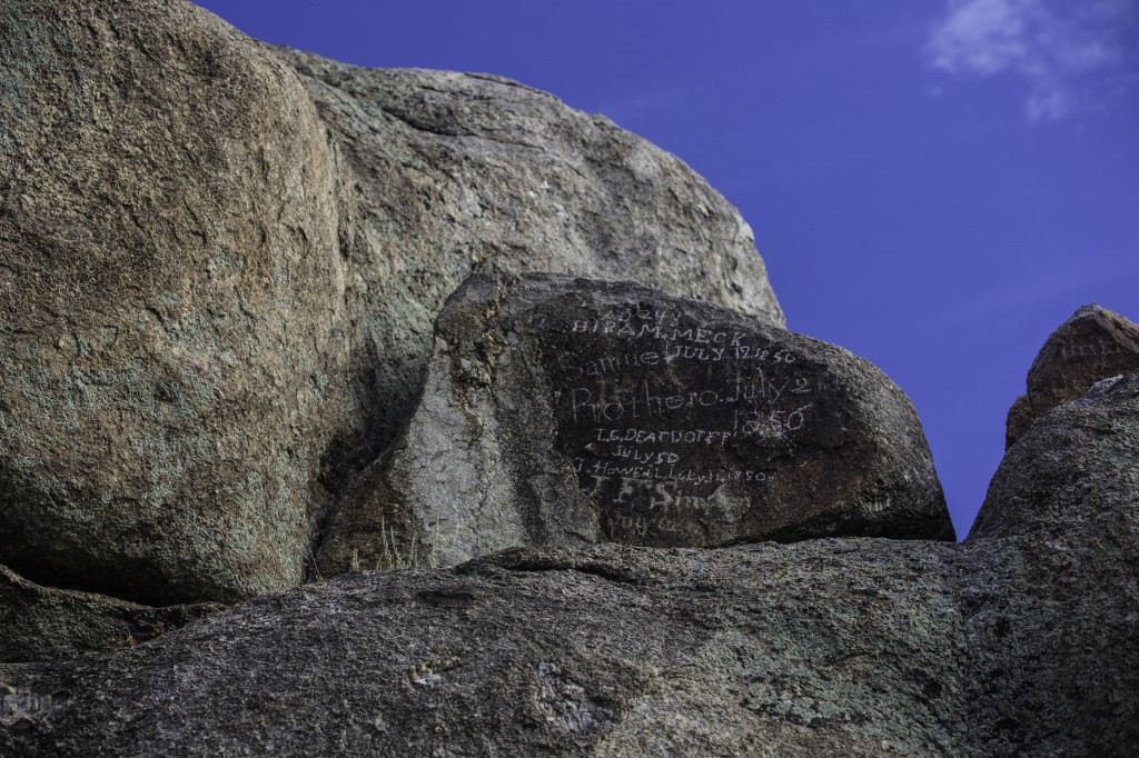 Signatures on granite distance