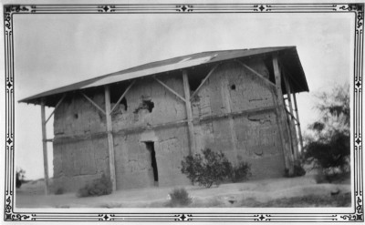 circa 1926 West side of the Casa Grande - Nat'l Parks Photo