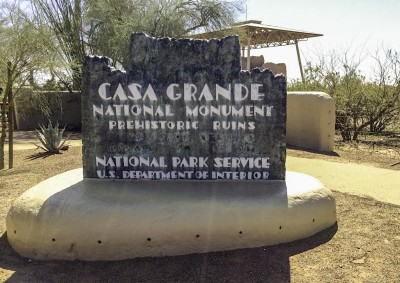 Casa Grande Ruins Sign