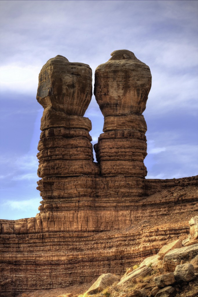 Navajo Twins in Bluff, Utah