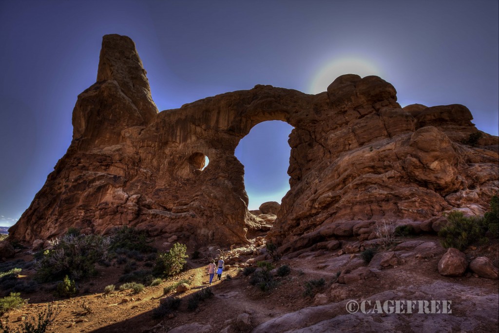 Turret Arch late afternoon