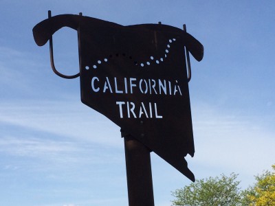 California Trail Sign