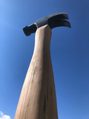 Giant hammer photo