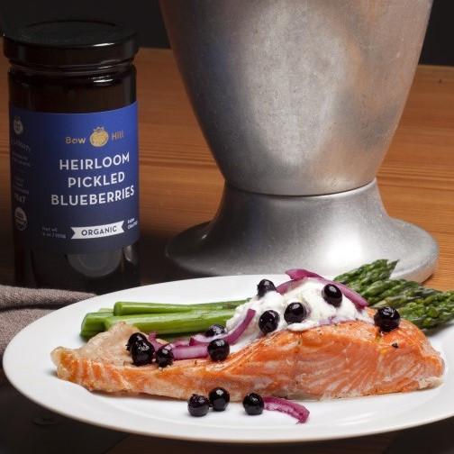 Salmon and Blueberries